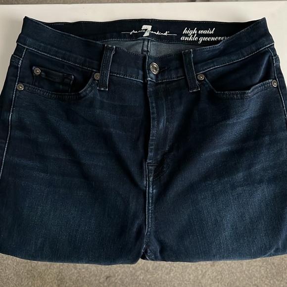 7 for All ManKind High Waisted Ankle Gwenevere Jean NWOT - Picture 2 of 3